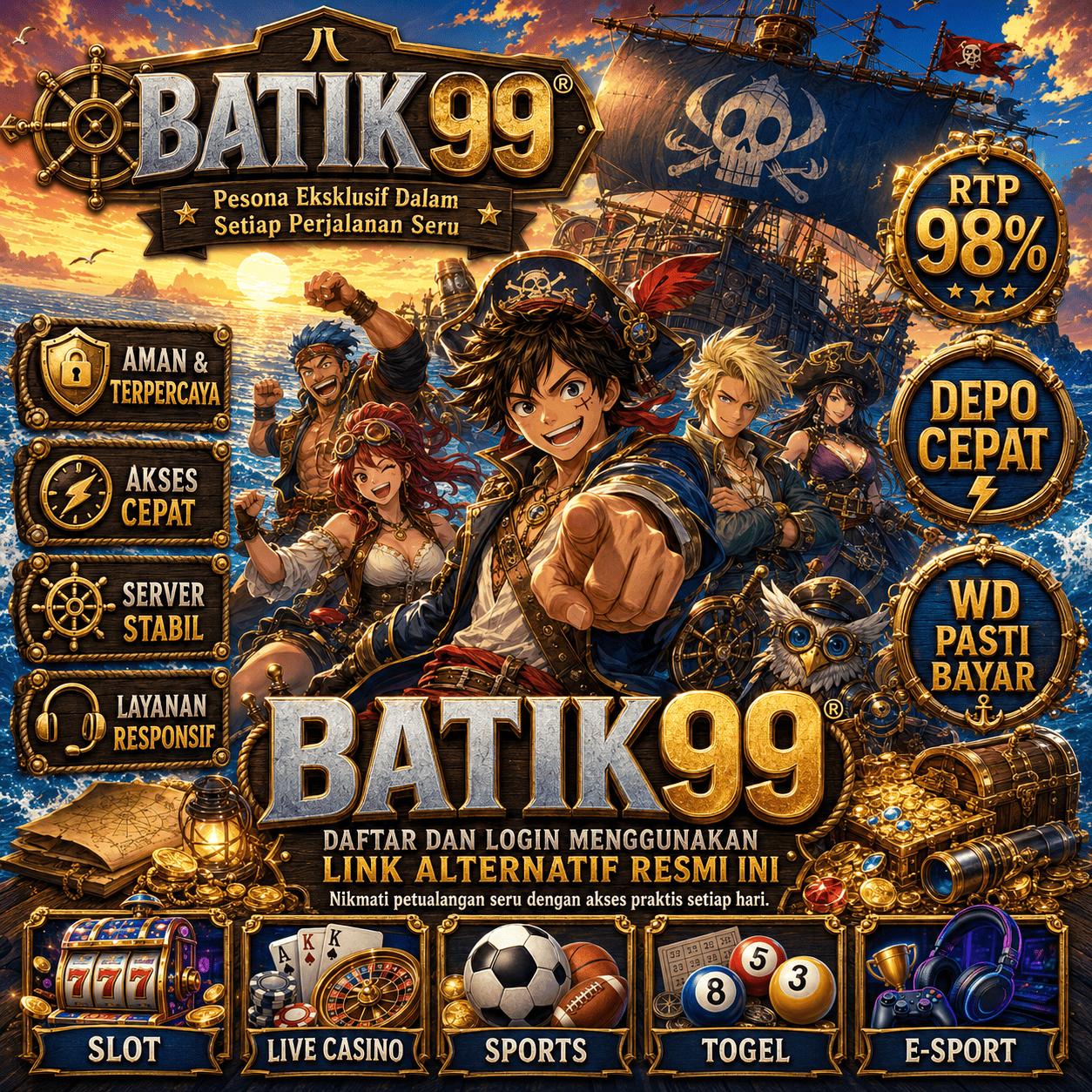 BATIK99® 八 Pesona Eksklusif Dalam Setiap Perjalanan Seru